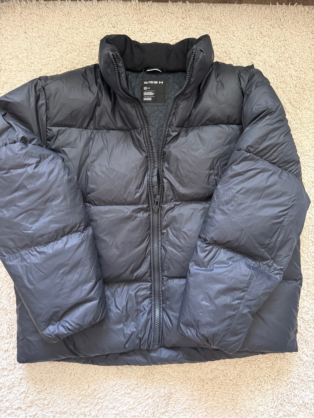 Under Armour Men's Black Quilted Puffer Jacket